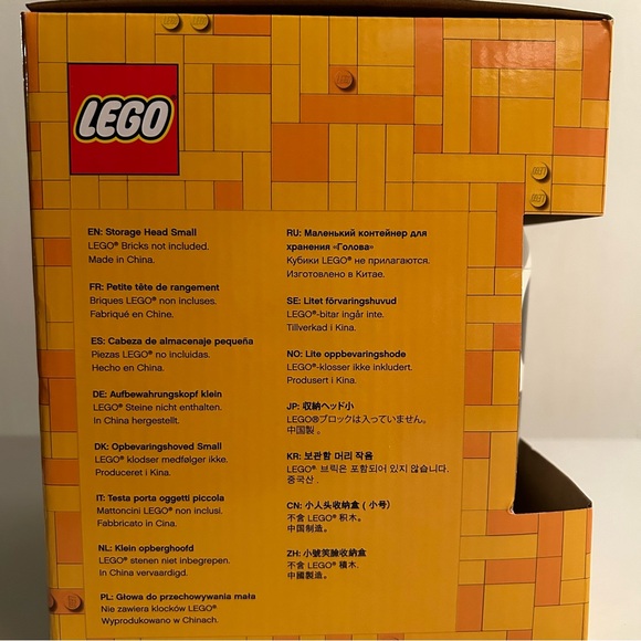 LEGO Storage Head (Small) Halloween Skull - Picture 4 of 6